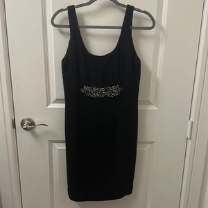 Boston Proper Tweed Style LBD Size 8